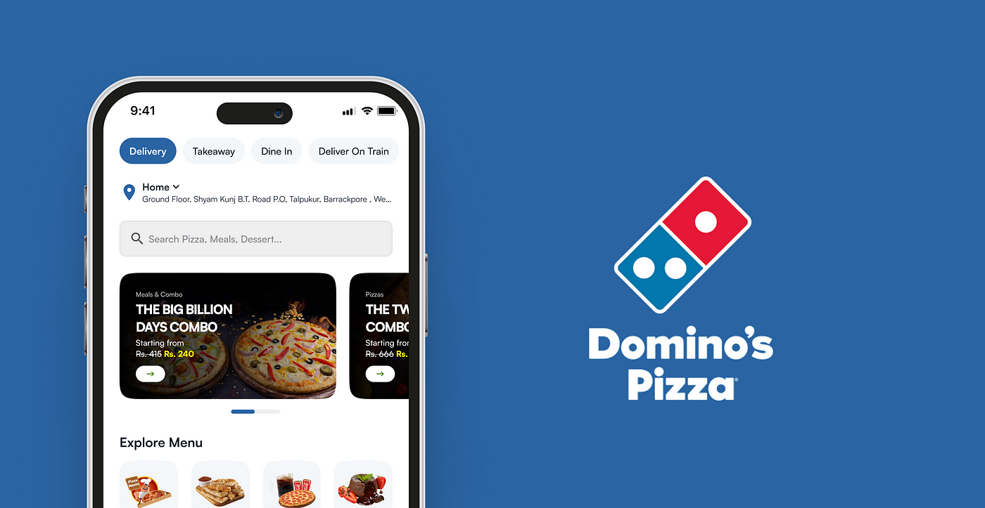 I-access ang Domino's app sa Play Store